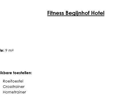 Begijnhof 4* Leuven